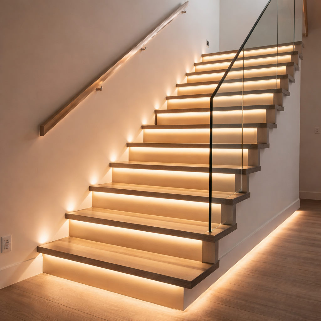 oświetlenie schodów